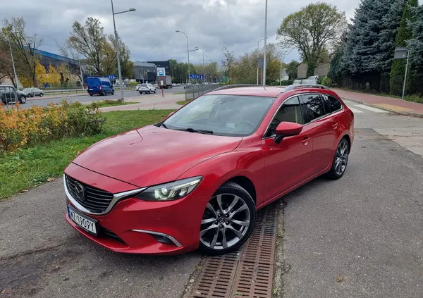 mazda mazowieckie Mazda 6 cena 59900 przebieg: 188000, rok produkcji 2015 z Pruszków